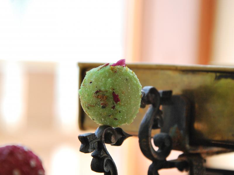 Grüne Praline